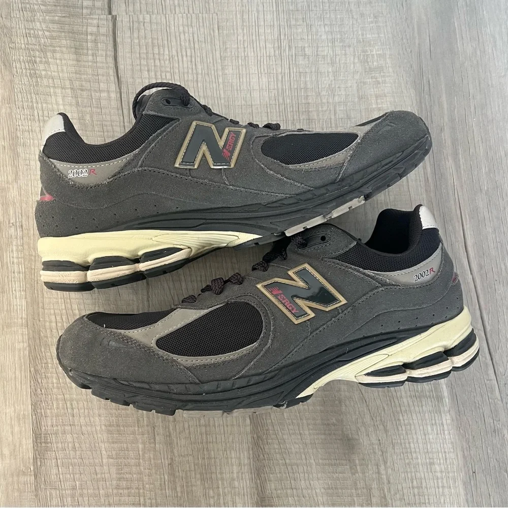 New Balance 2002R Running Shoe Sneaker Size 13 N-Ergy Gray Black Athletic - Picture 2 of 12